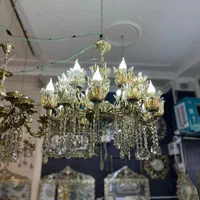پخش عمده و تک همه مدل لوستر برنز 2 شعله(برنز برتر)|لوستر و چراغ آویز|کرمانشاه, |دیوار