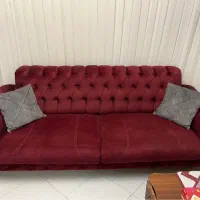 مبلمان ۸ نفره چستر+میز وسطی+۳عدد عسلی+میز تلویزیون|مبلمان خانگی و میز عسلی|تهران, استخر|دیوار