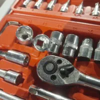 جعبه بکس ۴۶ عدد باطری دریل شارژی ارسال رایگان اچار|ابزارآلات|بیرجند, |دیوار