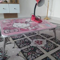 میز تحریر350 وچراغ مطالعه250 خیلی تمیز نو