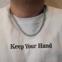 گردنبند کارتیر استیل رنگ ثابت اکبند|جواهرات|تهران, دکتر هوشیار|دیوار