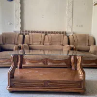 نیم ست مبلمان راحتی|مبلمان خانگی و میز عسلی|تهران, نازی‌آباد|دیوار