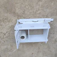 شلف و استند حمام و توالت باکس تک درب جادستمال دار|لوازم حمام|مشهد, کوشش|دیوار