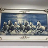 تابلو فرش ماشینی با قاب چوب|تابلو فرش|اندیشه, اندیشه فاز ۱|دیوار