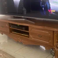 میز تلوزیون و آینه کنسول|بوفه، ویترین، کنسول|هشتگرد, شهرک پارسیان|دیوار