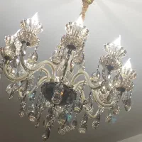 لوستر کریستالی|لوستر و چراغ آویز|اردبیل, |دیوار