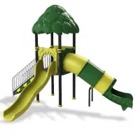 مجموعه بازی پلی اتیلن تاب و سرسره یک پارکی ویلاباغ|اسباببازی|تهران, فتح|دیوار