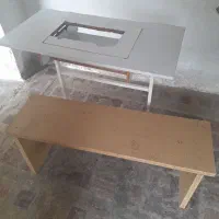 نیمکت و میز چرخ خیاطی