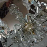 یک جفت لوستر تمامی آویز ها خارجی ترک