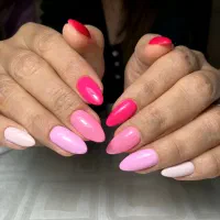 کاشت ناخن ترمیم ناخن پودر پلیژل لمینت (خرمدشت)