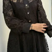 پیراهن مجلسی دانتل وارداتی