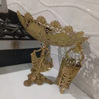 ست میوه خوری با جا چاقو برنزقیمت مناسب