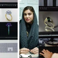 آموزش طراحی طلا و جواهر تضمین ورود به بازار طلا