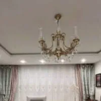 پرده پذیرایی ترک به همراه دو والان در طرفبن|پرده، رانر، رومیزی|تهران, مرزداران|دیوار