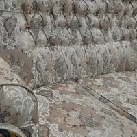 مبل ۷ نفره در حد نو جنس پارچه و چوب|مبلمان خانگی و میز عسلی|قائم‌شهر, |دیوار