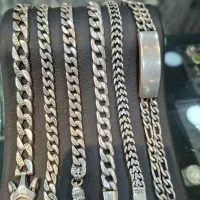 دستبند و زنجیر نقره تک وعمده