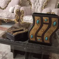 سطل آشغال و جا دستمالی