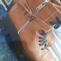 نیم بوت چرم خارجی سایز ۳۹