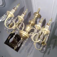 لوستر برنجی ۵ شاخل