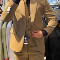 کت و شلوار دارچینی دوخت تمام صنعتی(شوک پلاس )|لباس|تبریز, |دیوار