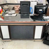 میز مدیریت ال و ۷ صندلی