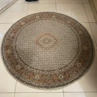 فرش ماشینی گرد