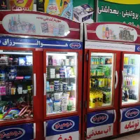 2عدد یخچال مغازه برای فروش سالم بدون پوسیدگی