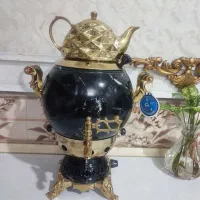 سماور گازی طرح سنگ ۶لیتری|سماور، چایساز، قهوهساز|پاکدشت, پاکدشت (مامازند)|دیوار