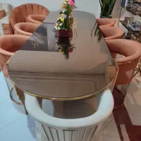 میز غذاخوری هشت نفره|میز و صندلی غذاخوری|شاهین‌شهر, شهرک گلدیس|دیوار