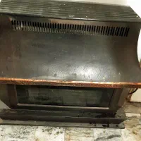 بخاری گازی شومینه ای سالم