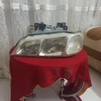 چراغ و باند پارس/ فن ال ۹۰ اصلی /دسته در پراید/