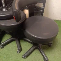 وسایل آرایشگاه زنانه - آینه، صندلی، میز|آرایشگاه و سالن‌های زیبایی|کرج, شهرک بنفشه|دیوار