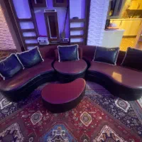 مبل 7 نفره چرم