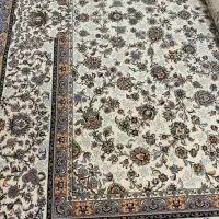 فرش ۱۲ متری یلدای کویر کاشان طرح افشان ـ۱۲۰۰ شانه