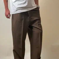 شلوار پارچه ایی نیم بگ مازراتی