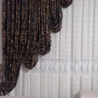 پرده پذیرایی|پرده، رانر، رومیزی|رشت, رشتیان|دیوار