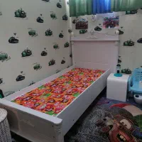 سرویس کامل تخت و کمد نوجوان|تخت و سرویس خواب|فردیس, قریشی|دیوار