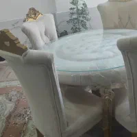 میز غذاخوری ۴نفره در مرند حتی یه بارم استفاده نشده