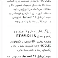 تلویزیون ۶۵ اینچ|تلویزیون و پروژکتور|آشخانه, |دیوار