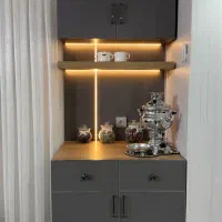 طراحی و اجرای کابینت، کمد دیواری و دکورهای چوبی