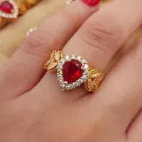 انگشتر آبکاری طلا