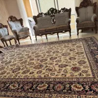 سه عدد فرش ۱۲ متری دستبافت طبس طرح نایین