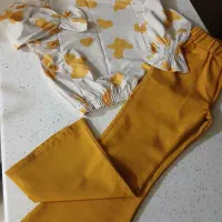 شومیز شلوار دخترانه و دامن لی