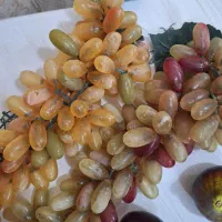 مجسمه دکوری به همراه میوه مصنوعی|مجسمه، تندیس، ماکت|اهواز, بهارستان|دیوار