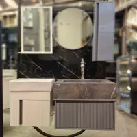 روشویی کابینتی ۱۰۰٪ ضدآب  وکاملا pvc|لوازم سرویس بهداشتی|شیراز, وصال|دیوار