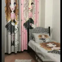 روتختی دخترانه طرح دختر مو فرفری