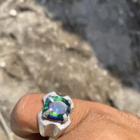 انگشتر الکساندریت قدیمی کم یاب