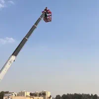 جرثقیل خاور(شبانه روزی)همراه سبدنفربر یاسبدبالابر|خدمات حمل و نقل|مشهد, کوی دروی|دیوار