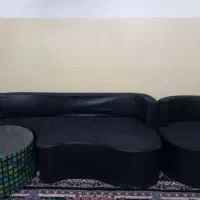 مبل ال۶ نفره ومیزشیشه ای پایه دار|مبلمان خانگی و میز عسلی|بندرعباس, |دیوار