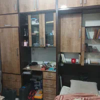 تخت تاشو کتابخانه کمد لباس میز تحریر|تخت و سرویس خواب|فردیس, منظریه|دیوار